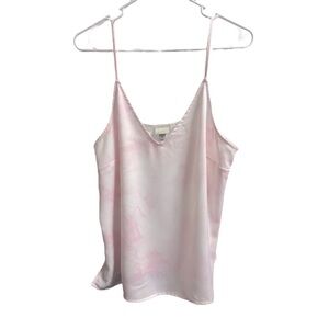 A New Day Women’s Size Medium Pink and White Tie Dye Tank